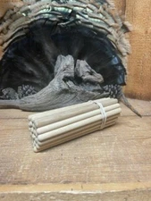 25 - Pre Rounded  Ash  5/16"  Friction Turkey  Call Striker Dowels  