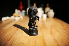 Vintage Circus Lion Iron Bank