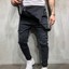 thumbnail 9  - Men Denim Dungarees Work Pants Bib and Brace Zip Fly Jumpsuit Jeans Trousers