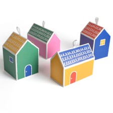 NEW House Shape Birthday Wedding Party Favour Gift Sweet Biscuit Boxes Tableware