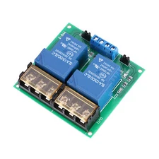 30A Relay Board Module Optocoupler Isolation High / Low Trigger DC 12V F8Z8