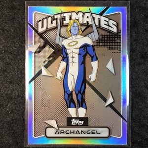 2025 Topps Finest X-Men '97 ARCHANGEL Ultimates Uncommon Silver Refractor #61