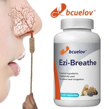 Ezi-Breathe Capsules -6 Herbal Ingredients To Clear And Relieve Nasal Congestion