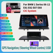 10.25" 8Core Android14 Carplay Stereo GPS Wifi 6+64G For BMW E81 E82 E87 E88 CIC