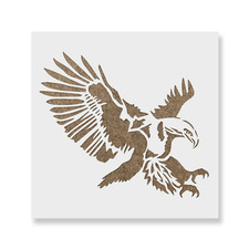 Eagle Stencil - Durable & Reusable Mylar Sten...