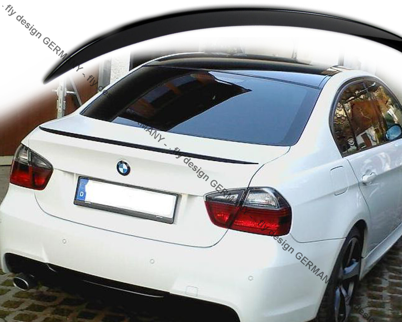 Rear Spoiler for BMW E90, Sedan 3 Series 05-13 Trunk Lid Spoiler