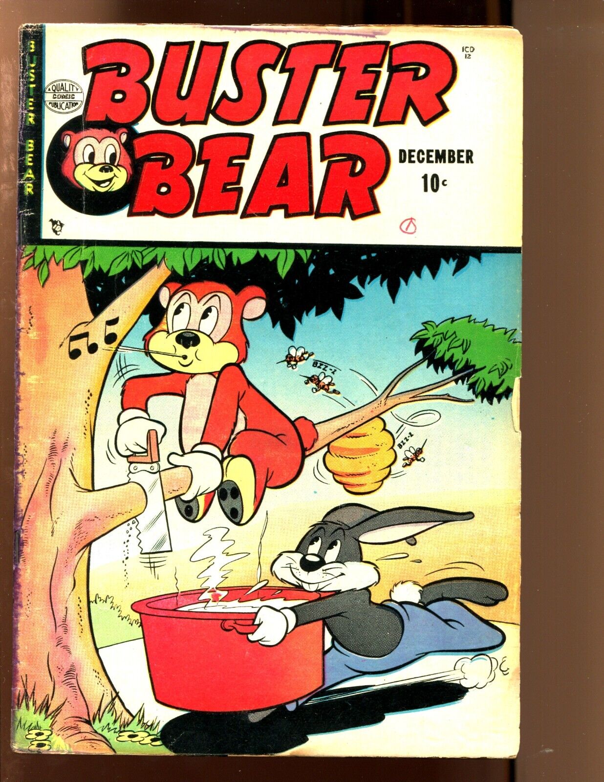 Buster Bear #1 - Featuring Buster Bear & Honey Bear. (4.0/4.5) 1953