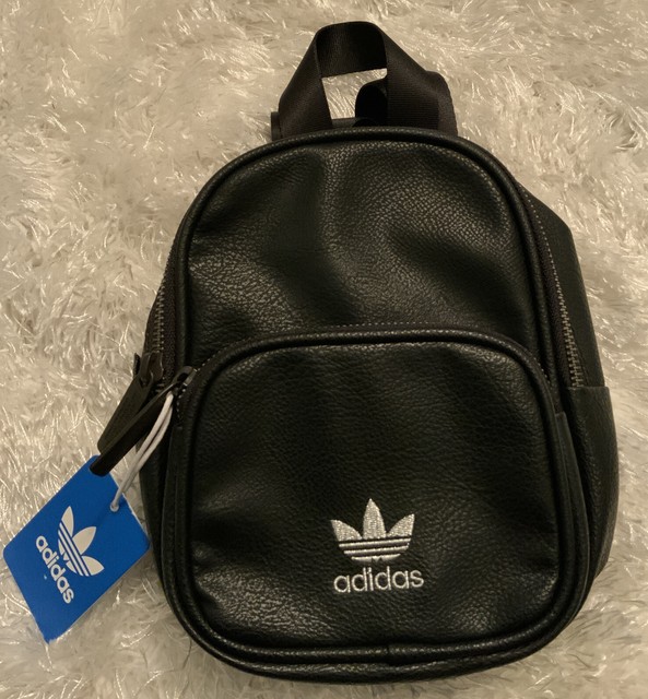 adidas leather backpack