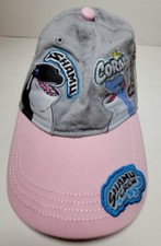 Vtg Shamu Crew Sea World Hat Cap All Over Logo Dolphin Whale Shark Youth Size