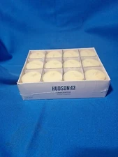 White Votive Candles - 12 Pack  Unscented, Long Hour Burn Hudson 43  1.5x2"  50