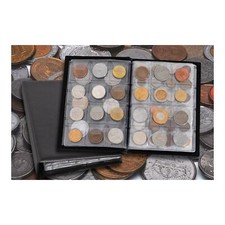 Coin Collection including Currency Album  50 Unique Foreign Countries