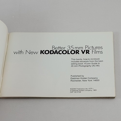 Vintage Kodak Lot - Gold 200 35MM Film (Expired) - Kodacolor VR Ad - Lens Paper - Picture 6 of 9
