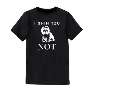Unisex Shih Tzu themed shirt