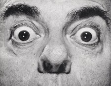 1945 EDDIE CANTOR Comedian Singer Actor Vintage PHILIPPE HALSMAN Photo Art 12x16