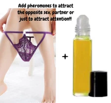 PERFUME OILS w/ PHEROMONES for ATTRACTION of a PARTNER•POPULAR SCENTS