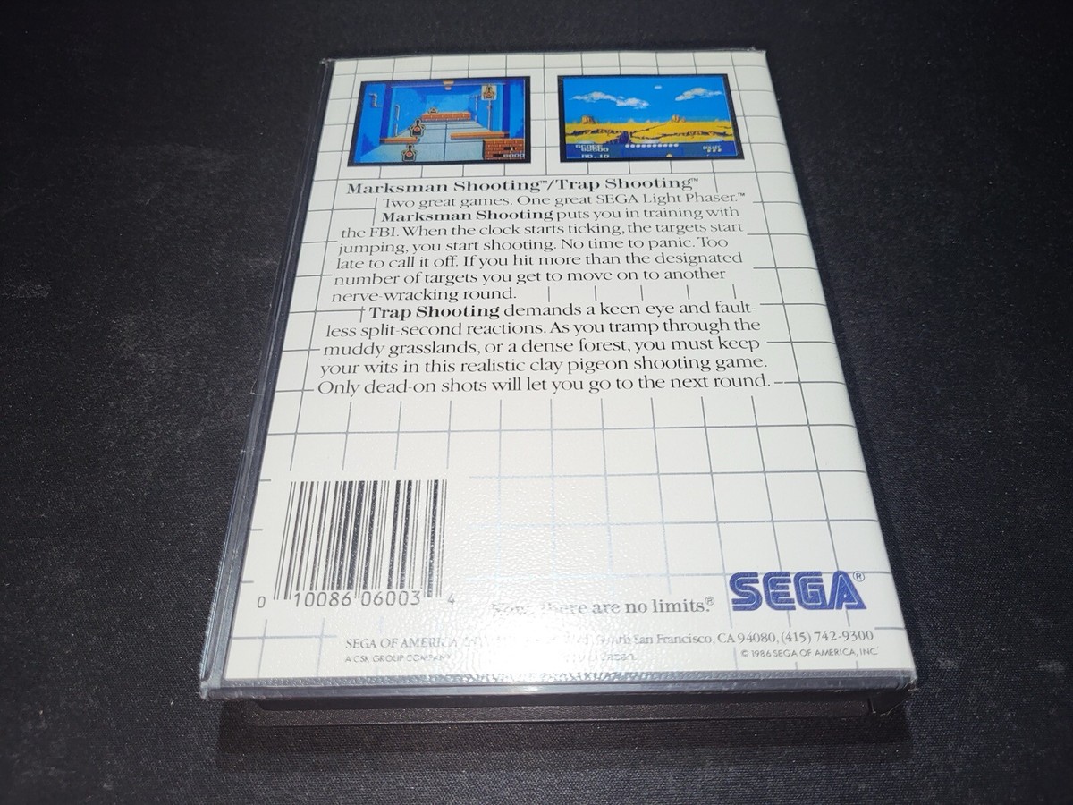 Buy Marksman Shooting/Trap Shooting (Sega Master, 1987) online | eBay