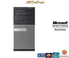 Dell Optiplex 7010 Core i5 3.2Ghz 16GB Ubuntu 24.04 LTS 512 GB SSD Dual Display