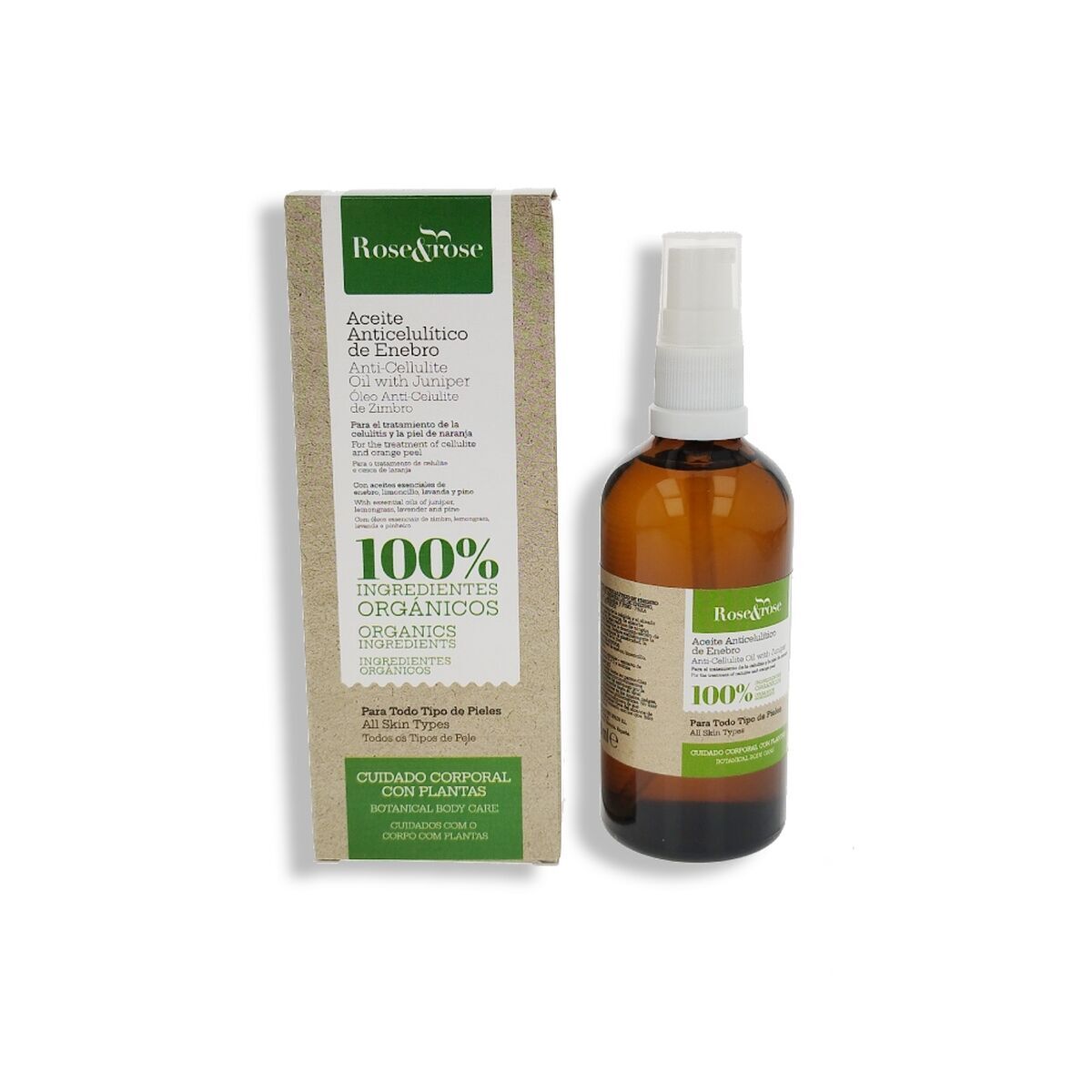 Olio Corpo Anticellulite Rose & Rose Ginepro [100 ml]