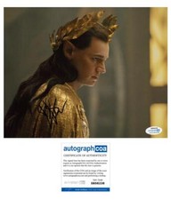 Benjamin Walker "Lord of the Rings: The Rings of Power" SIGNED 8x10 Photo L ACOA