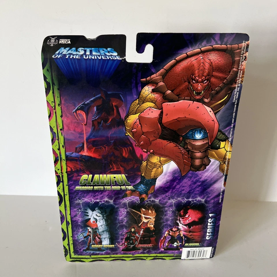 Экшн-фигурка NECA Masters Of The Universe Clawful новая запечатанная 2005 - Изображение 4 из 4