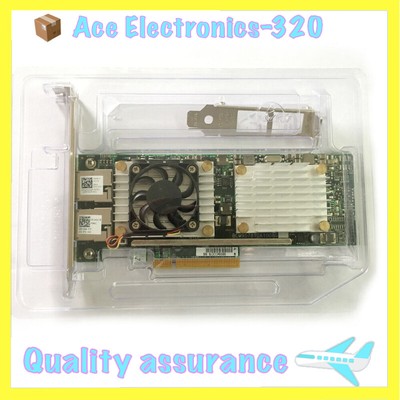 0W1GCR HN10N Dell Broadcom 57810S Dual Port 10GBASE-T Converged Network Adapter-