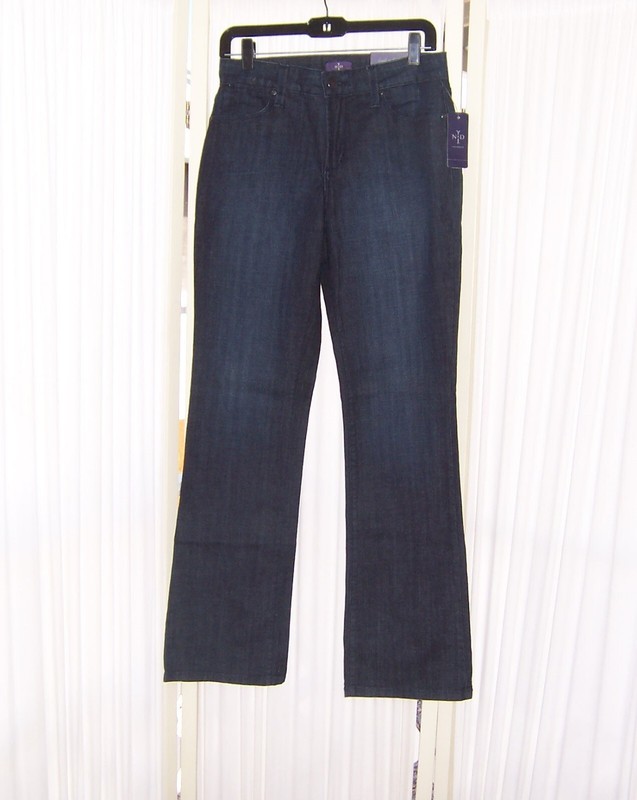 NWT NYDJ NOT YOUR DAUGHTERS LIFT TUCK BOOT CUT IRWINDALE WASH DARK BLUE JEANS 4