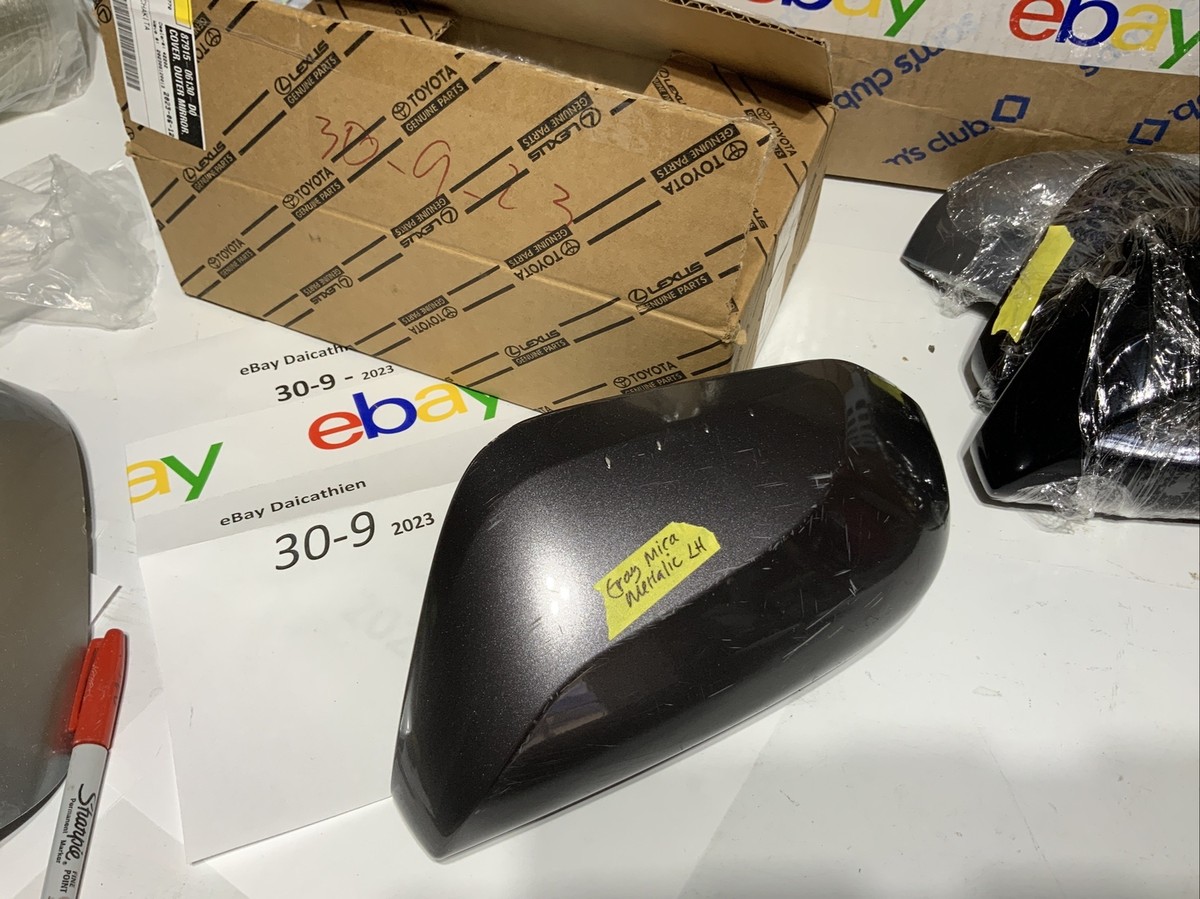 2018-2023 TOYOTA CAMRY LEFT OUTER MIRROR COVER GRAY METALLIC 87945