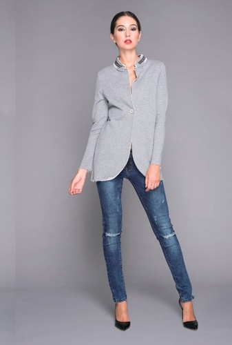 Maidoma Giubbino giacca donna casual slim fit giubbotto sportivo tessuto  felpa | eBay