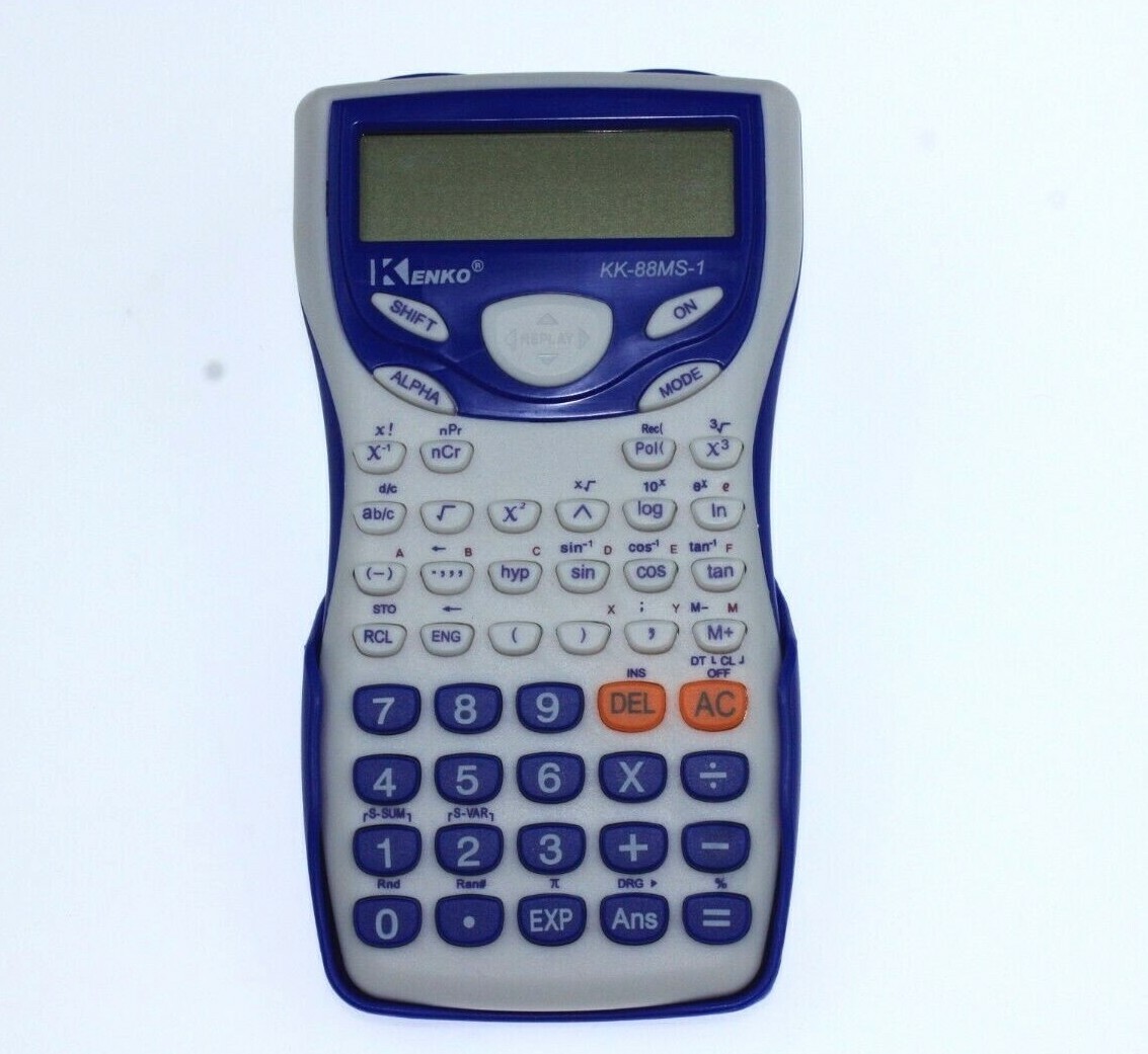 KENKO SCIENTIFIC CALCULATOR FOR UNIVERSITIES,COLLEGE, WITH 2 LINE