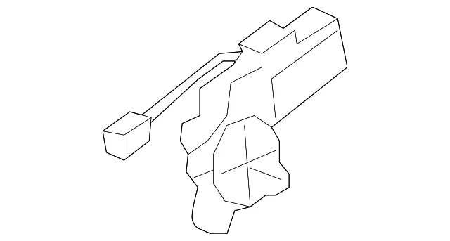 Motor regulador ventana eléctrica lateral pasajero trasero GM Foto 2 de 4