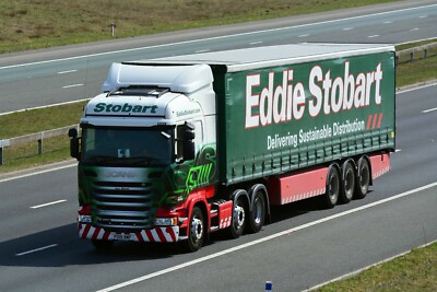 LKW Foto 12x8 - Scania R450 - Eddie Stobart 'Inez Morah' - PO18 Neu mit Etikett