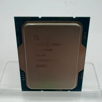Intel Core i7-12700F 2.10GHz 12 Core SRL4R 20 Thread LGA 1700