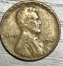 1941 NICE Woody Lincoln Cent With Die Cracks