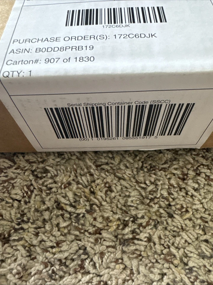 Brella Versa-Brella Umbrella with Universal Clip Navy Black New - Image 2 of 2