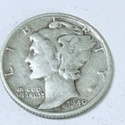 1940 S MERCURY DIME *90% SILVER, CIRCULATED US COIN #6593