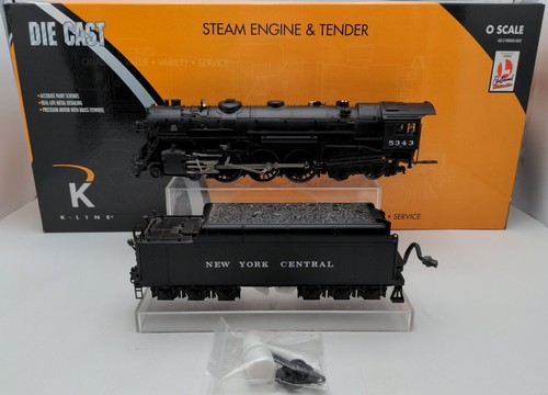 K-Line K3270-5343S O New York Central J1e Hudson Dampflok & Tender #5343 | Zustand: Used