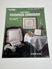 Leisure Arts Teach Yourself Hardanger Embroidery Leaflet 330