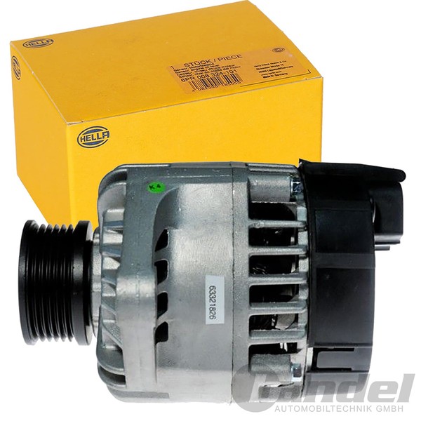 Hella Lichtmaschine Generator 105A Passend FüR Alfa Romeo 145 146 147 156 GT-image