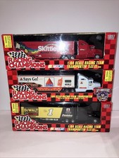 Lot Of 3 Vintage 1998 Racing Champions NASCAR Diecast Team Transporter NEW BOX