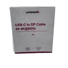 UPGROW USB-C to DP Cable 4ft - 4K@60Hz Display Port Adapter Fast Shipping