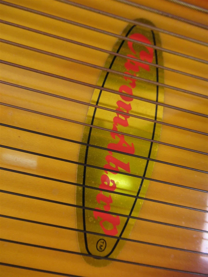 ChromAharp Autoharp 15 Cord Musical Instrument and Case Chorded Zither - Image 3 of 4