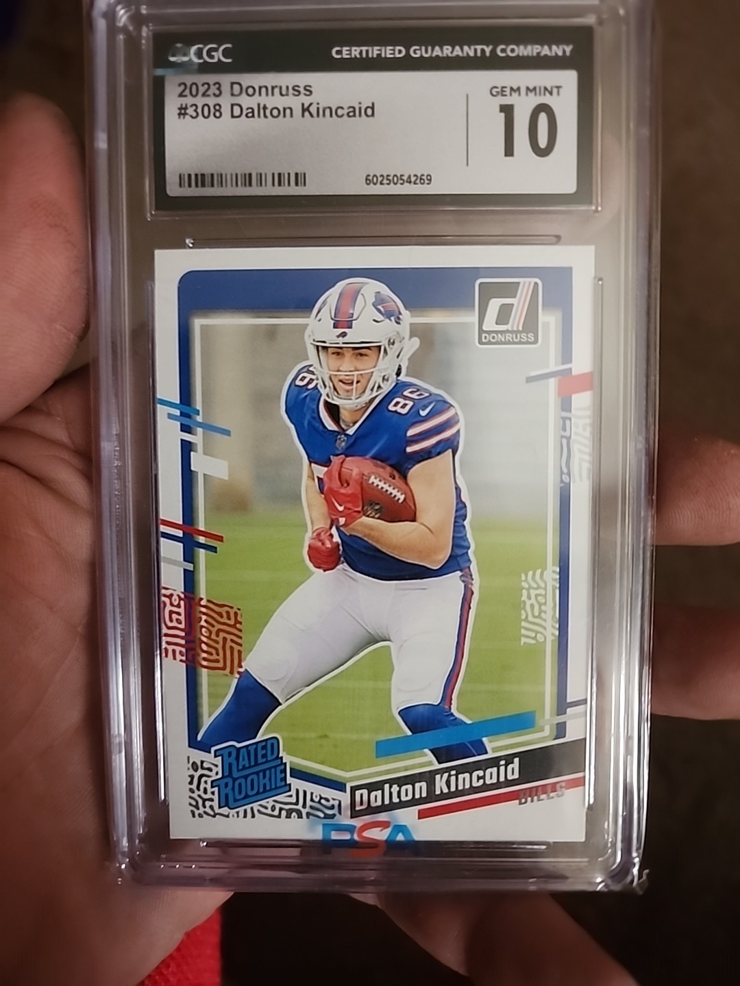 2023 Panini Donruss - Rated Rookie Dalton Kincaid #308 (RC)