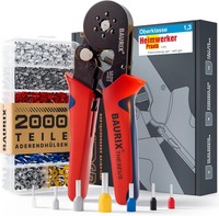 Baurix Crimpzange 2000 AderendhüLsen 0,25–6