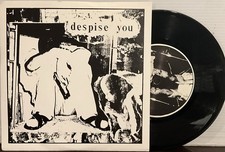 Despise You / Crom – Split 7’’ EP 1995 Theologian Records – T 26 VG+/EX