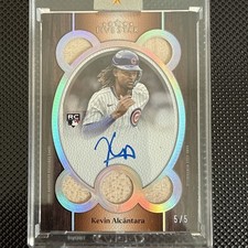 2025 Topps Five Star - Quintuple Relic Autographs Kevin Alcantara #QRA-KA /5 