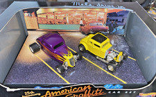 Hot Wheels-American Graffiti-25th Anniversary-2 Car Set-'32 Coupe and '34 Hi-Boy