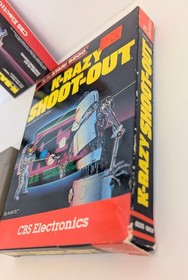 Atari 5200 K-Razy Shoot-Out  1983  4L2712  Complete With Manual CBS Electronics