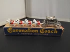M985-MATCHBOX LESNEY MOKO SMALL CORONATION COACH AND HORSES WITH BOX