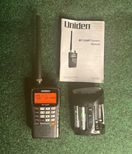 Uniden Bearcat BC125AT Handheld Radio Scanner Bundle Manual Charger TESTED