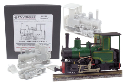BACHMANN OO9まとめ Fourdees Andrew Barclay Tank Locomotive 009 / OO9 Kit for Bachmann